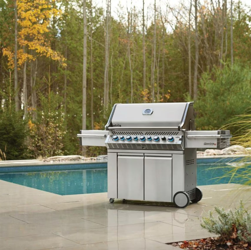 Napoleon Prestige PRO 665 Propane Grill with Rotisserie
