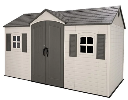 Lifetime 15x8 Storage Shed Kit w/ Floor - (60138)  With Foundation